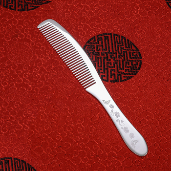 S999 grynas sidabras plaukų šukė, gėlės formos, rankų darbas, plaukų aksesuarai