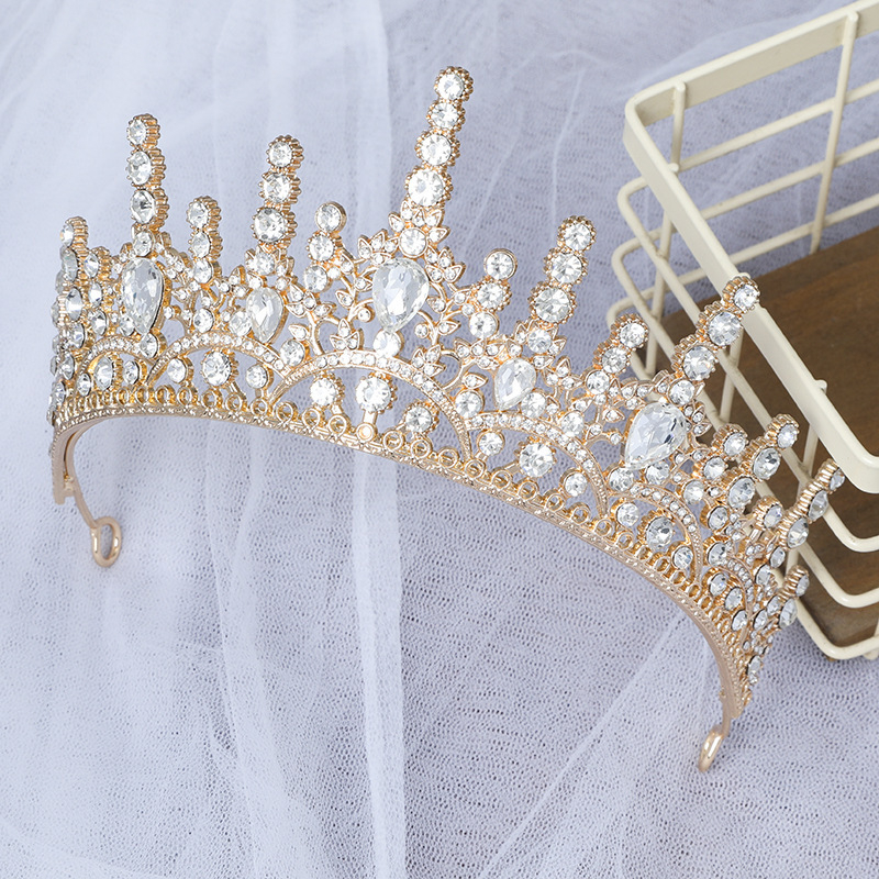 Aksesorij za kosu – kruna, legura, ženski stil, Brand Weidan