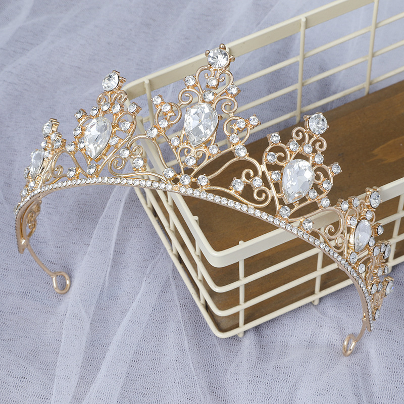 Aksesorij za kosu – kruna, legura, ženski stil, Brand Weidan