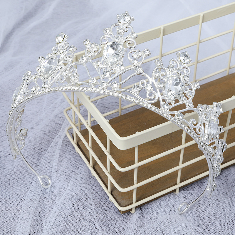 Aksesorij za kosu – kruna, legura, ženski stil, Brand Weidan