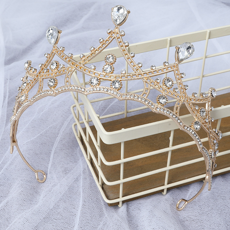 Aksesorij za kosu – kruna, legura, ženski stil, Brand Weidan