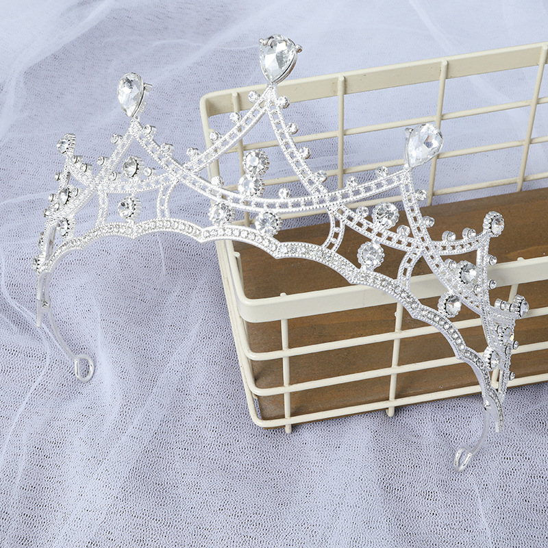 Aksesorij za kosu – kruna, legura, ženski stil, Brand Weidan