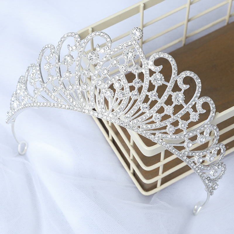 Aksesorij za kosu – kruna, legura, ženski stil, Brand Weidan