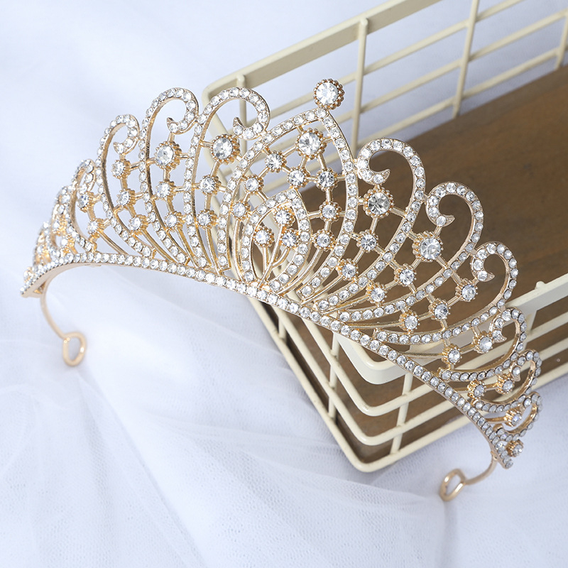 Aksesorij za kosu – kruna, legura, ženski stil, Brand Weidan