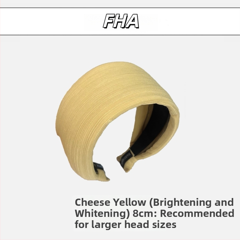 Ženski pleteni traka za glavu s širokim obodom i visokim vrhom, ručno izrađeno