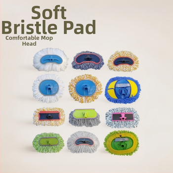 Глава за четка за миене на кола с меки микрофибърни четинки (Jade Butterfly)