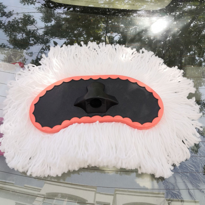 Глава за четка за миене на кола с меки микрофибърни четинки (Jade Butterfly)