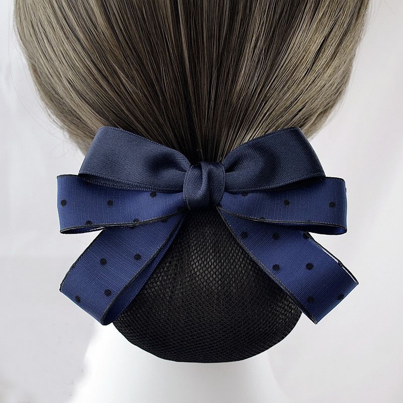 Zīda dzijas matu aksesuārs sievietēm — profesionāls matu tīkls stjuartēm un medicīniskām māsām — Zīmols Unique