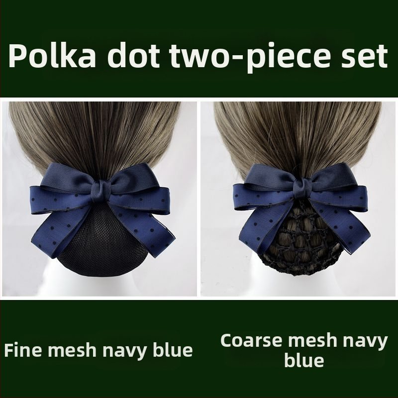 Zīda dzijas matu aksesuārs sievietēm — profesionāls matu tīkls stjuartēm un medicīniskām māsām — Zīmols Unique