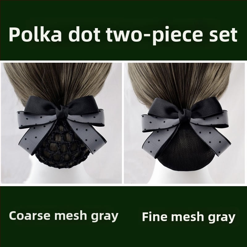 Zīda dzijas matu aksesuārs sievietēm — profesionāls matu tīkls stjuartēm un medicīniskām māsām — Zīmols Unique