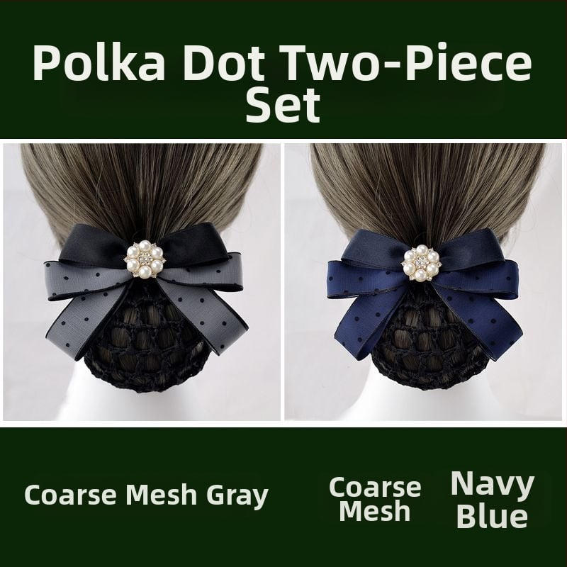 Zīda dzijas matu aksesuārs sievietēm — profesionāls matu tīkls stjuartēm un medicīniskām māsām — Zīmols Unique