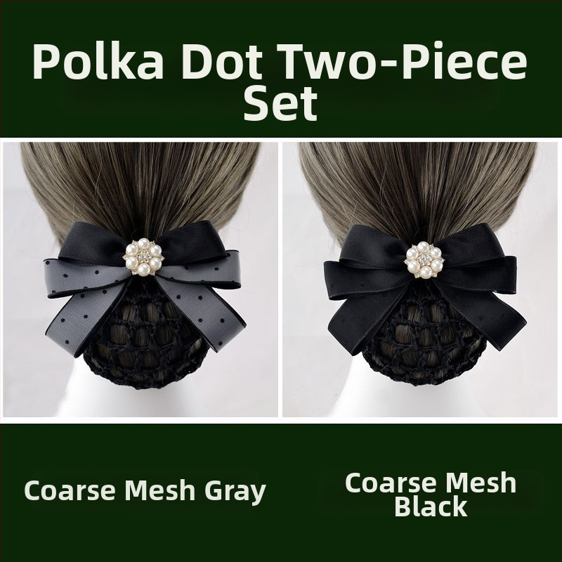 Zīda dzijas matu aksesuārs sievietēm — profesionāls matu tīkls stjuartēm un medicīniskām māsām — Zīmols Unique