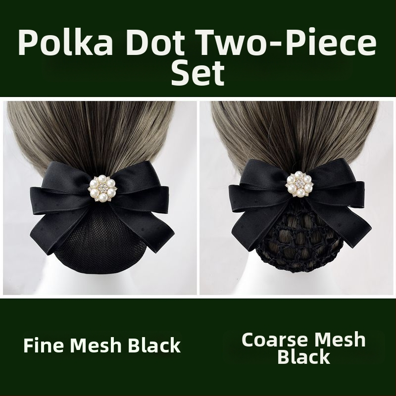 Zīda dzijas matu aksesuārs sievietēm — profesionāls matu tīkls stjuartēm un medicīniskām māsām — Zīmols Unique