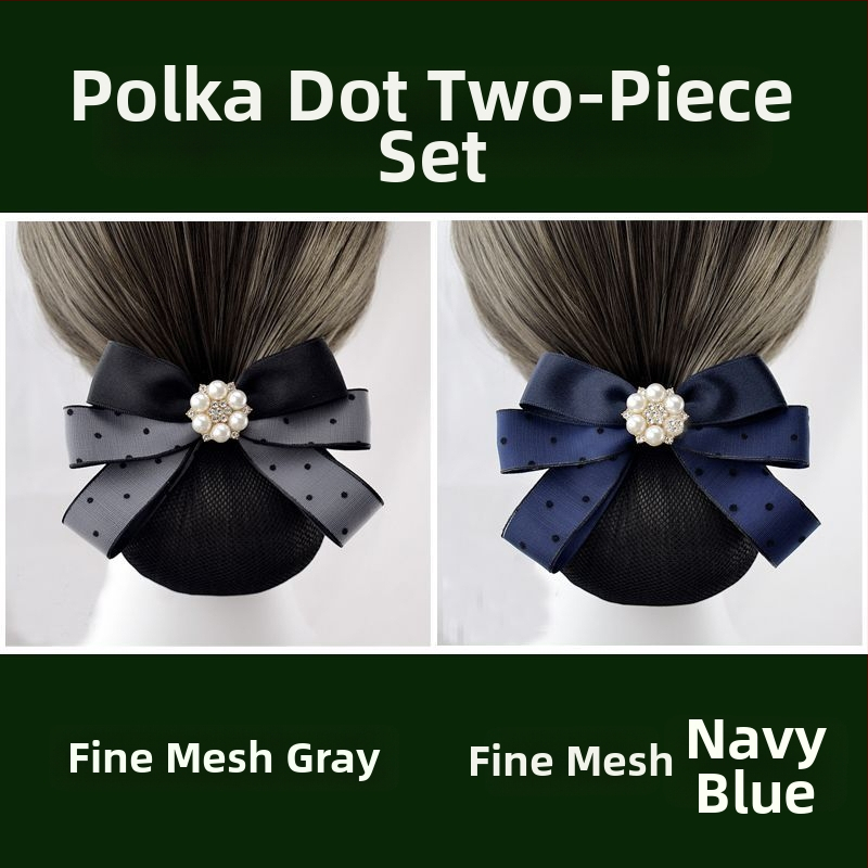 Zīda dzijas matu aksesuārs sievietēm — profesionāls matu tīkls stjuartēm un medicīniskām māsām — Zīmols Unique