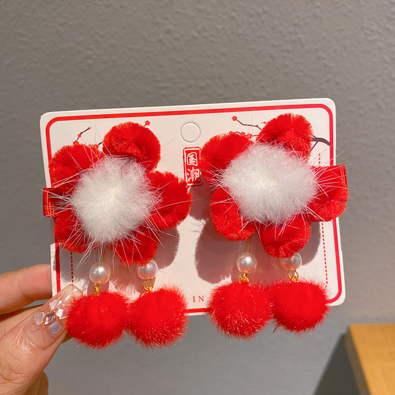 Lydinio plaukų aksesuaras vaikams, rankų darbo, etninio stiliaus