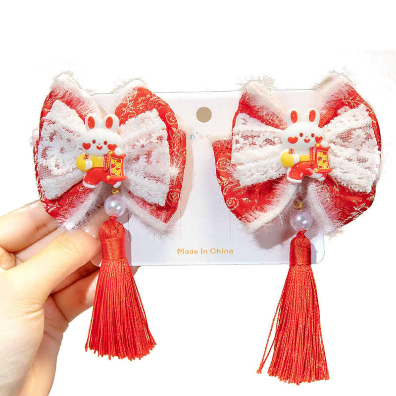 Lydinio plaukų aksesuaras vaikams, rankų darbo, etninio stiliaus