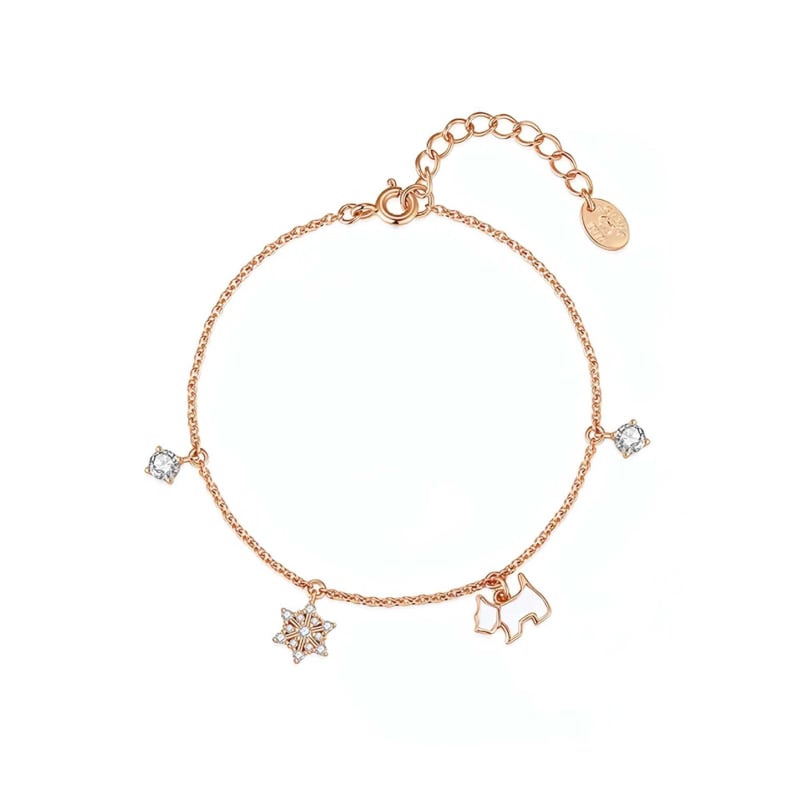 Колие от 925 сребро с любовно кученце за жени – сменяем дизайн, животинска форма, прост моден накит