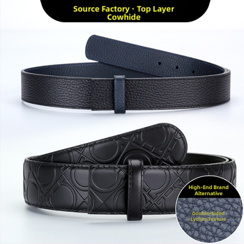 Diržo kūnas iš tikros odos (be sagties) – pirmojo sluoksnio karvių oda, lygus užsegimas, plotis 2–4 cm, 2024 m. vasara