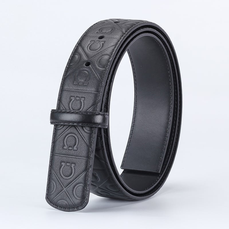 Diržo kūnas iš tikros odos (be sagties) – pirmojo sluoksnio karvių oda, lygus užsegimas, plotis 2–4 cm, 2024 m. vasara