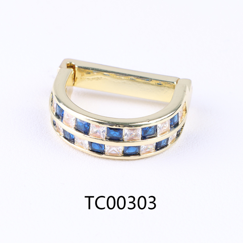 D formos kaklaraiščių segtukas su cirkonio kristalais, dvigubos arba trigubos eilės, retro stilius, elektroplakavimas lydinyje, fiksavimo žiedas