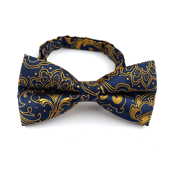 Papion masculin, fibră de poliester, model cu flori rupte, stil cap plat, formă geometrică, unisex.