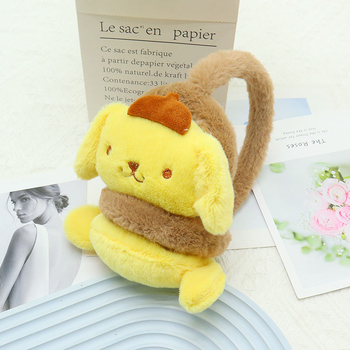 Laste reguleeritavad pehmed kõrvakaitsed – unisex, multikas kujundus, soe talv/kevad/sügis