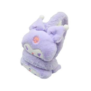 Laste reguleeritavad pehmed kõrvakaitsed – unisex, multikas kujundus, soe talv/kevad/sügis