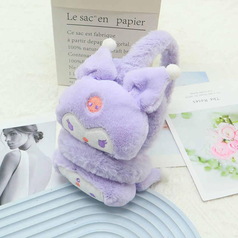 Laste reguleeritavad pehmed kõrvakaitsed – unisex, multikas kujundus, soe talv/kevad/sügis