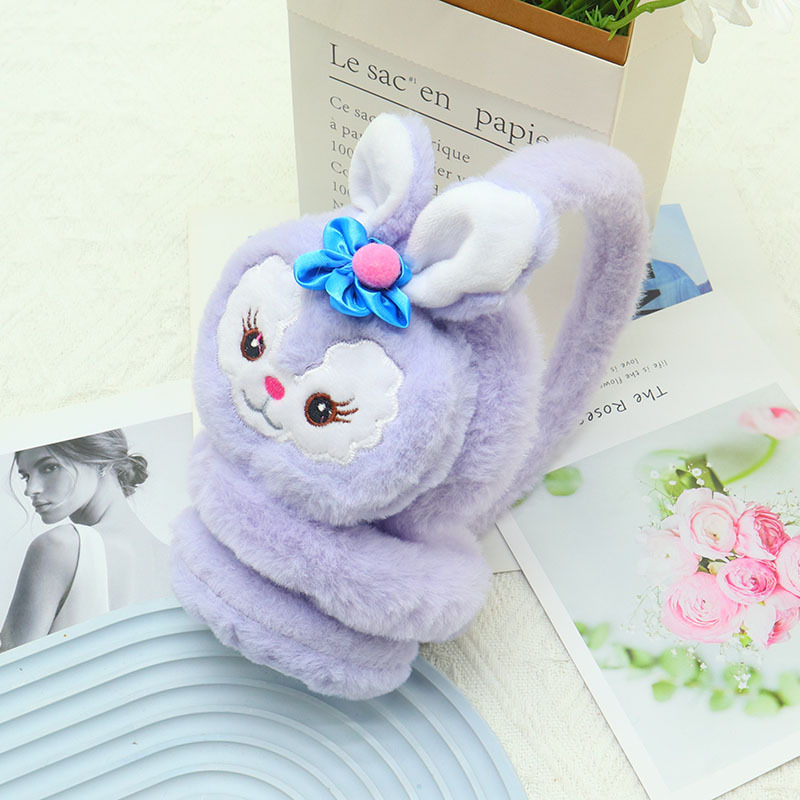 Laste reguleeritavad pehmed kõrvakaitsed – unisex, multikas kujundus, soe talv/kevad/sügis