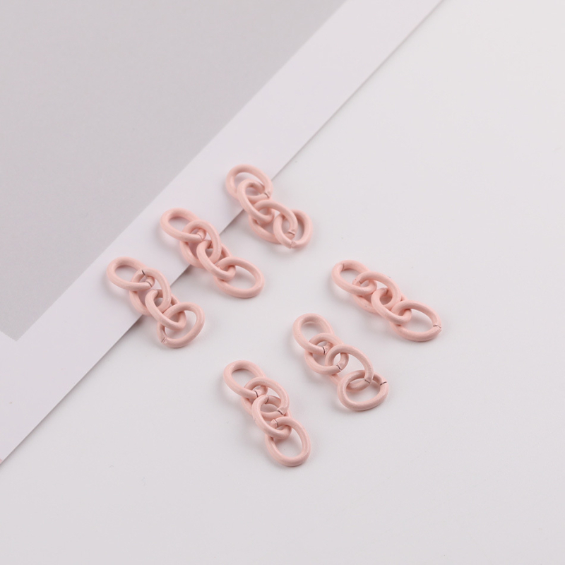 Accesorii DIY pentru bijuterii - lanț metalic cu patru secțiuni pentru extindere, finisaj vopsit la cuptor; Tang sanjiang