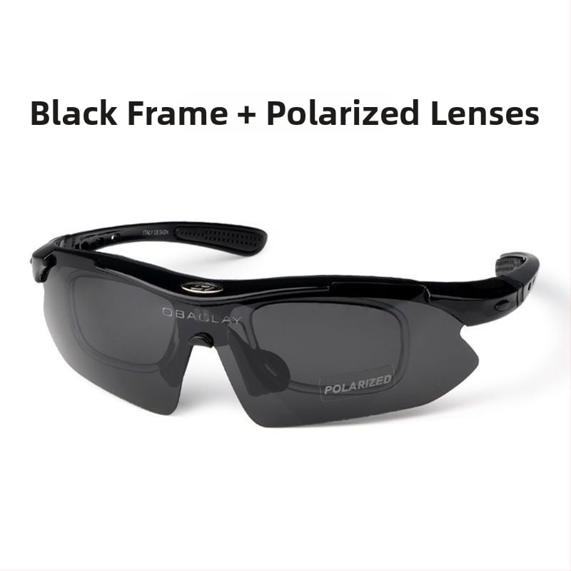 Dviračio akiniai, vėjo atsparūs, fotohrominiai, poliarizuoti, trumparegystei, universalūs