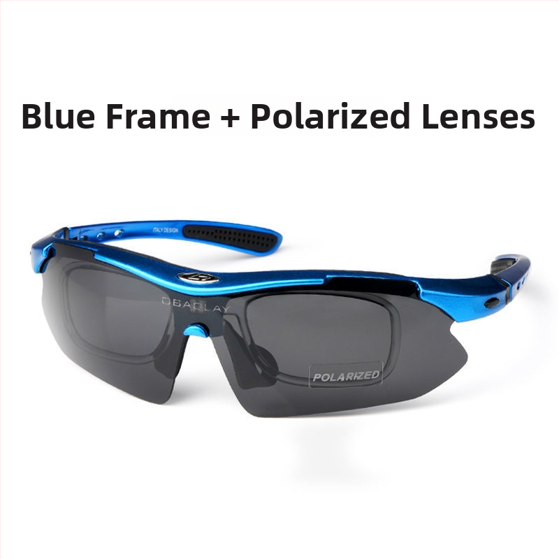 Dviračio akiniai, vėjo atsparūs, fotohrominiai, poliarizuoti, trumparegystei, universalūs