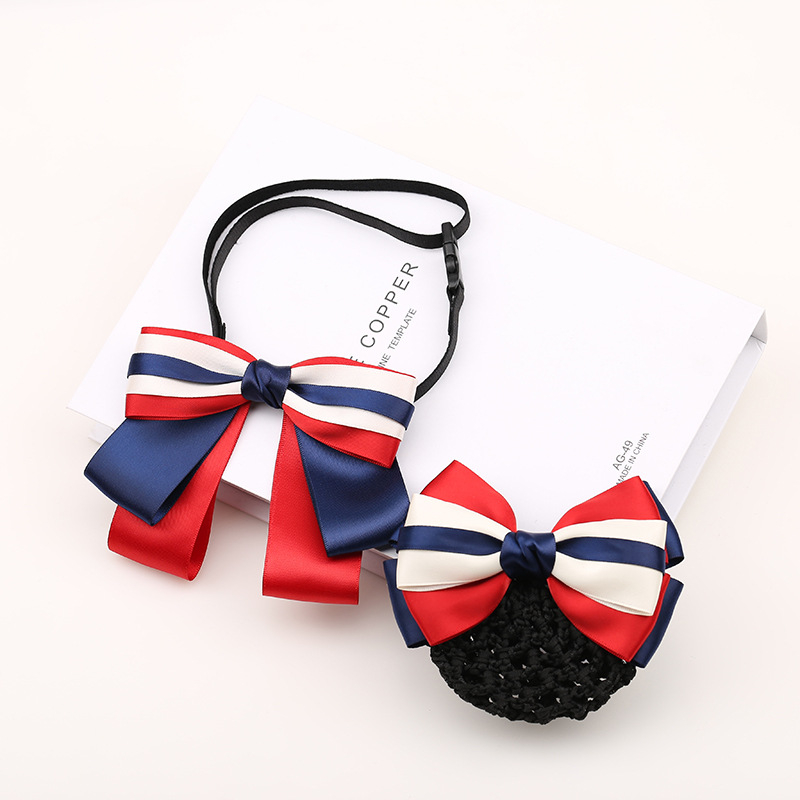 Moteriška kaklo gėlės kaklaraištis, poliesterio pamušalas, yarn-dyed vienos spalvos, plokščias galvutės stilius