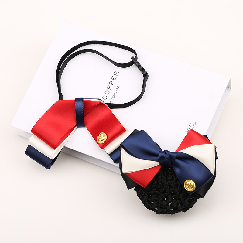 Moteriška kaklo gėlės kaklaraištis, poliesterio pamušalas, yarn-dyed vienos spalvos, plokščias galvutės stilius