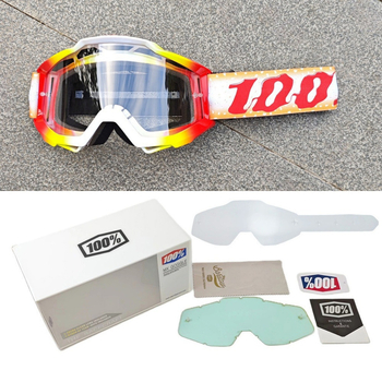 Sportiniai akiniai dviračių ir motociklų sportui, PC medžiaga, vėjo atsparūs, pilnas rėmas, unisex