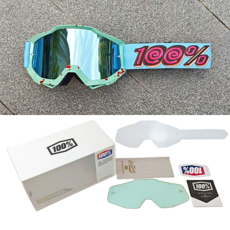 Sportiniai akiniai dviračių ir motociklų sportui, PC medžiaga, vėjo atsparūs, pilnas rėmas, unisex