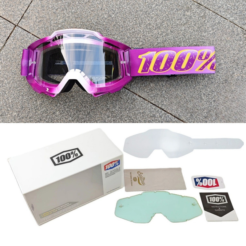 Sportiniai akiniai dviračių ir motociklų sportui, PC medžiaga, vėjo atsparūs, pilnas rėmas, unisex