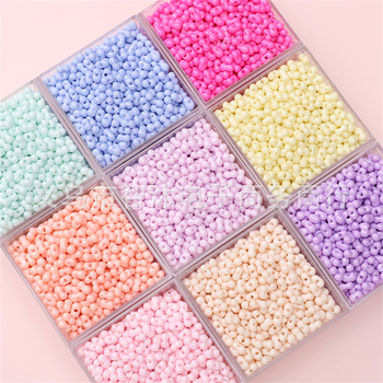 Festett üveg rizsszemek DIY ékszerekhez — Zhimu, szóródó gyöngyök, anyag: üveg/lapis lazuli, feldolgozás: egyéb, 2024 nyár