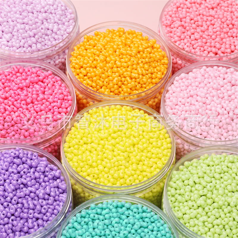 Festett üveg rizsszemek DIY ékszerekhez — Zhimu, szóródó gyöngyök, anyag: üveg/lapis lazuli, feldolgozás: egyéb, 2024 nyár