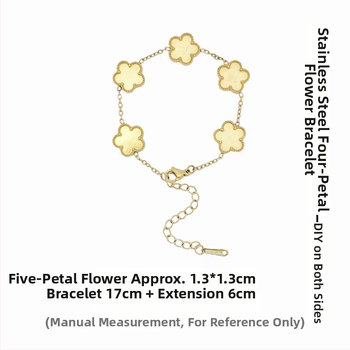 Гривна от неръждаема стомана с мотив пеперуда – Jiayue, DIY комплект за жени, електроплакиране; стил женски, литературно ретро