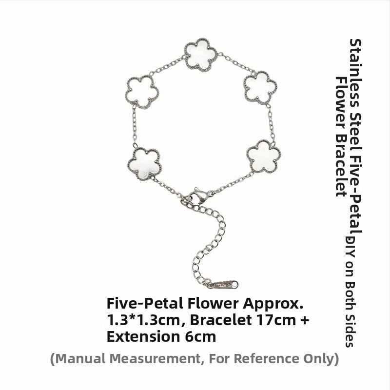 Гривна от неръждаема стомана с мотив пеперуда – Jiayue, DIY комплект за жени, електроплакиране; стил женски, литературно ретро