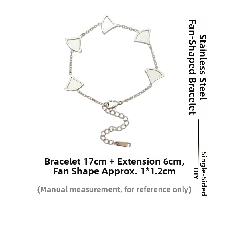 Гривна от неръждаема стомана с мотив пеперуда – Jiayue, DIY комплект за жени, електроплакиране; стил женски, литературно ретро