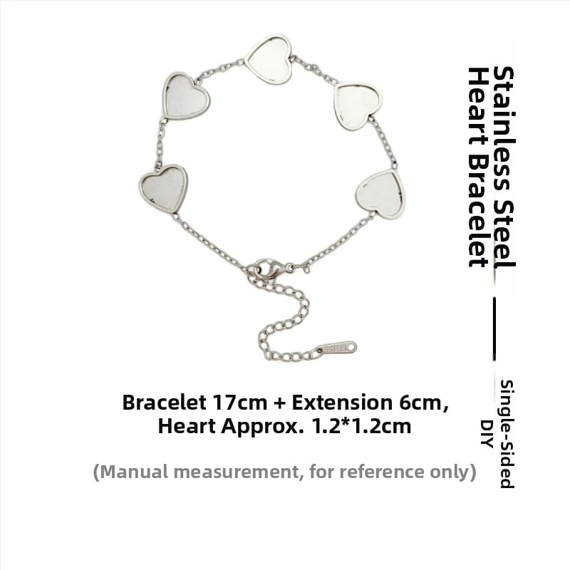 Гривна от неръждаема стомана с мотив пеперуда – Jiayue, DIY комплект за жени, електроплакиране; стил женски, литературно ретро