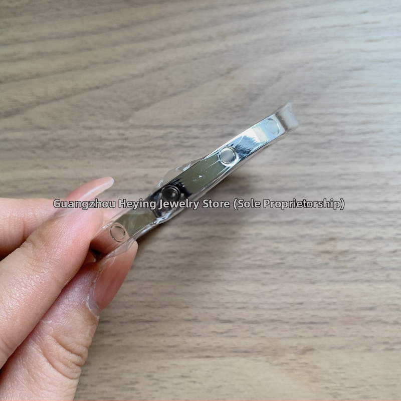 Meilės apyrankė iš vario lydinio, CNC aukštos versijos, elektroplakavimas, 18K danga, 2025 metų pavasaris, svoris 22 g