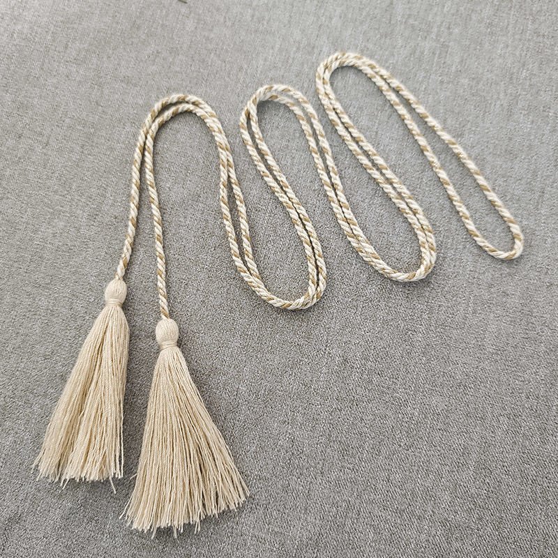 Medvilnės audinio dekoratyvinė liemens juosta, etninio stiliaus – suknelės aksesuaras (Medžiaga: Kita; Sezonas: Pavasaris; Stilius: Šiuolaikinis paprastumas; Panaudojimas: Laisvalaikio kelionės; Išleidimas: Žiema 2022)