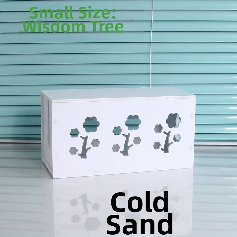 Plastikinė laidų organizavimo dėžutė įkrovikliams, modelis HfntdmCC, dulkių atsparus kabelių tvarkymas