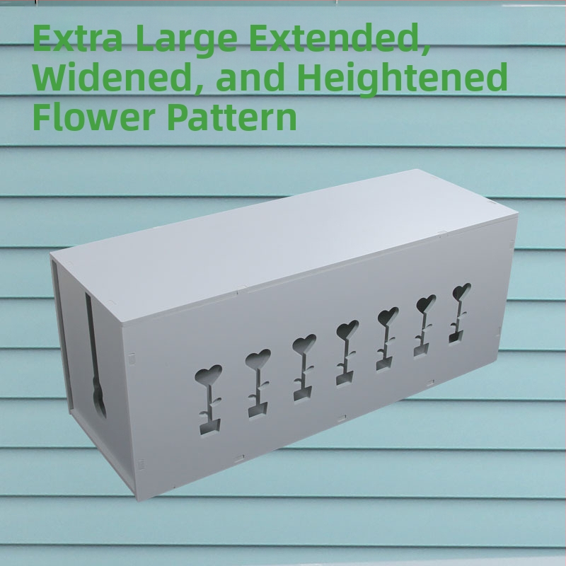 Plastikinė laidų organizavimo dėžutė įkrovikliams, modelis HfntdmCC, dulkių atsparus kabelių tvarkymas