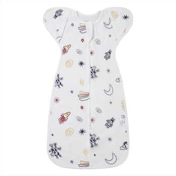 Naujagimių miego maišelis su swaddle stiliumi, bambukų pluoštas, vasara–pavasaris, ištempiamas, anti-startle ir anti-kick dizainas