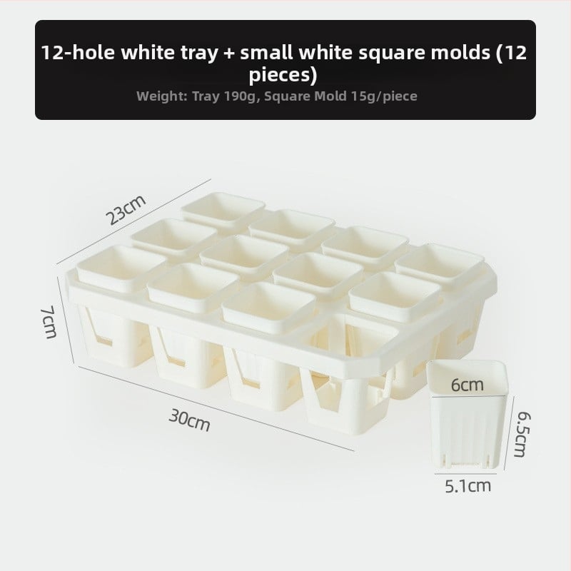 Stādīšanas palete ar turētāju, elpojoša, izturīga, no injekcijas liešanas plastmasas, ar 8/12/20/24 caurumiem