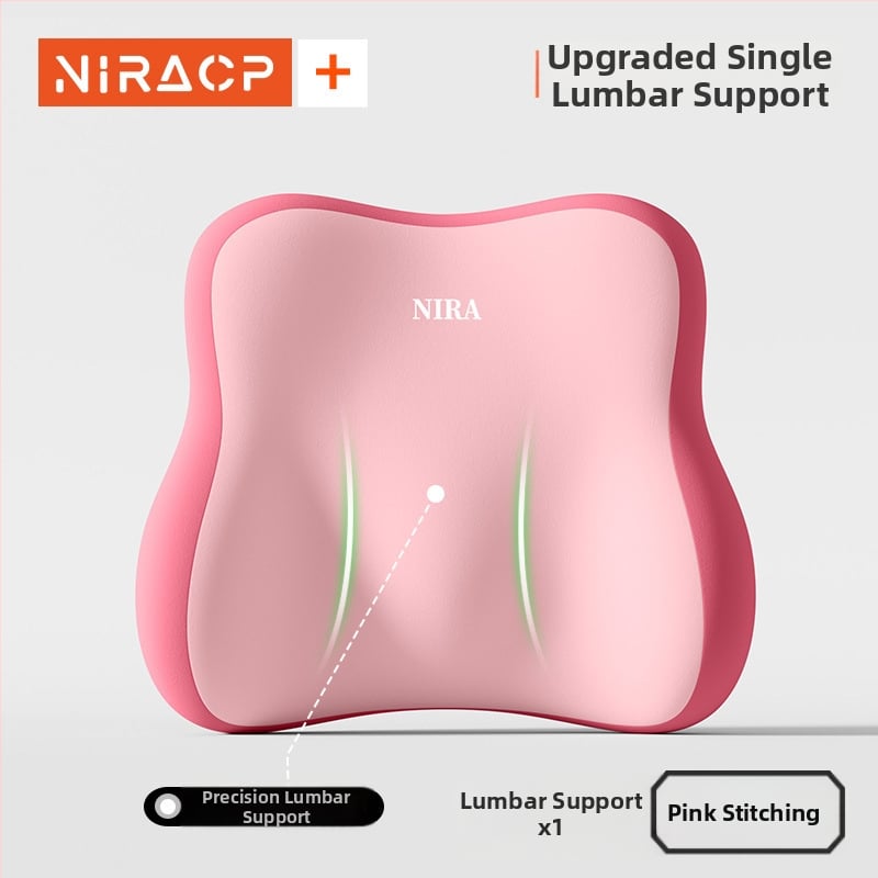 Sėdynės pagalvėlė iš atminties putų su juosmens parama, kvėpuojanti, universalus automobiliui ir biurui, visoms metų laikams, minimalistinis stilius